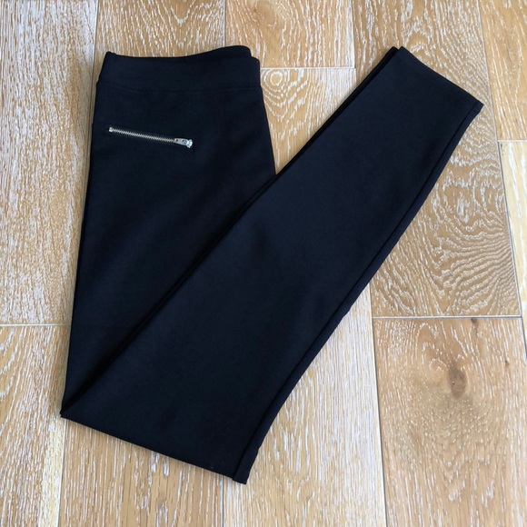 Catherine Malandrino Pants - ❤️LAST ONE❤️Black Stretch Ponte Pant/Legging NWT